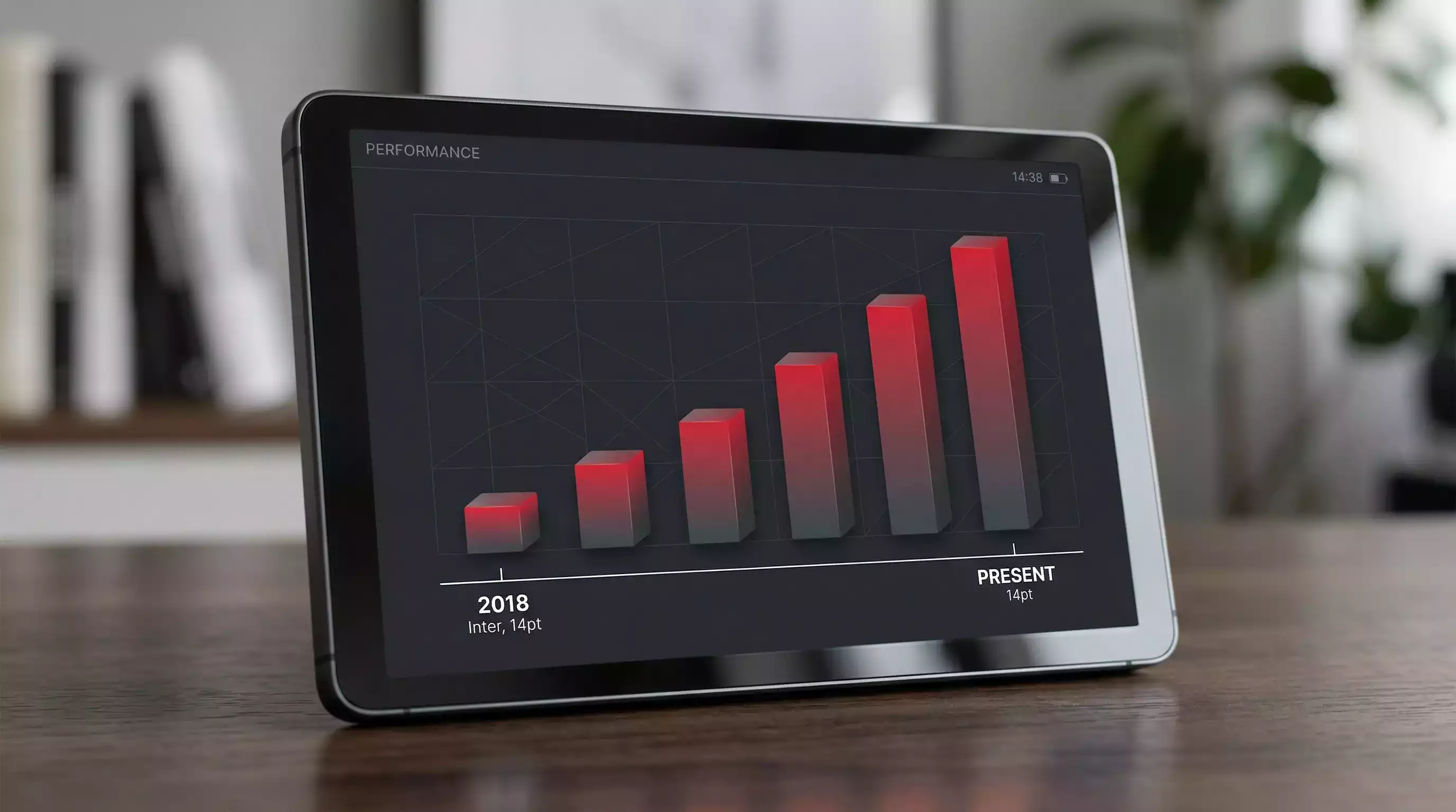 Rising bar chart illustration showing dramatic growth of US sports betting industry from 2018 to present